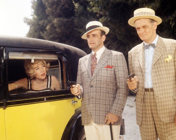 Shirley MacLaine, George C Scott, and Art Carney in "The Yellow Rolls-Royce," circa 1964. | Photo: Getty Images