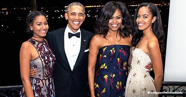 Michelle Obama gets candid of how Malia & Sasha Handled Themselves through Unusual Childhood 