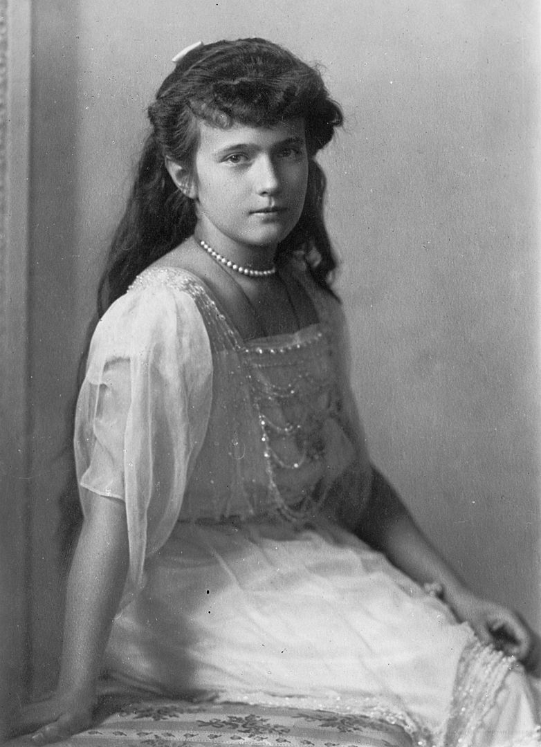 Anastasia Romanov en su adolescencia. | Foto: Wikimedia Commons