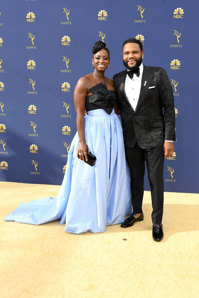 Alvina Stewart (L) and Anthony Anderson attend the 70th Emmy Awards at Microsoft Theater | Getty Images