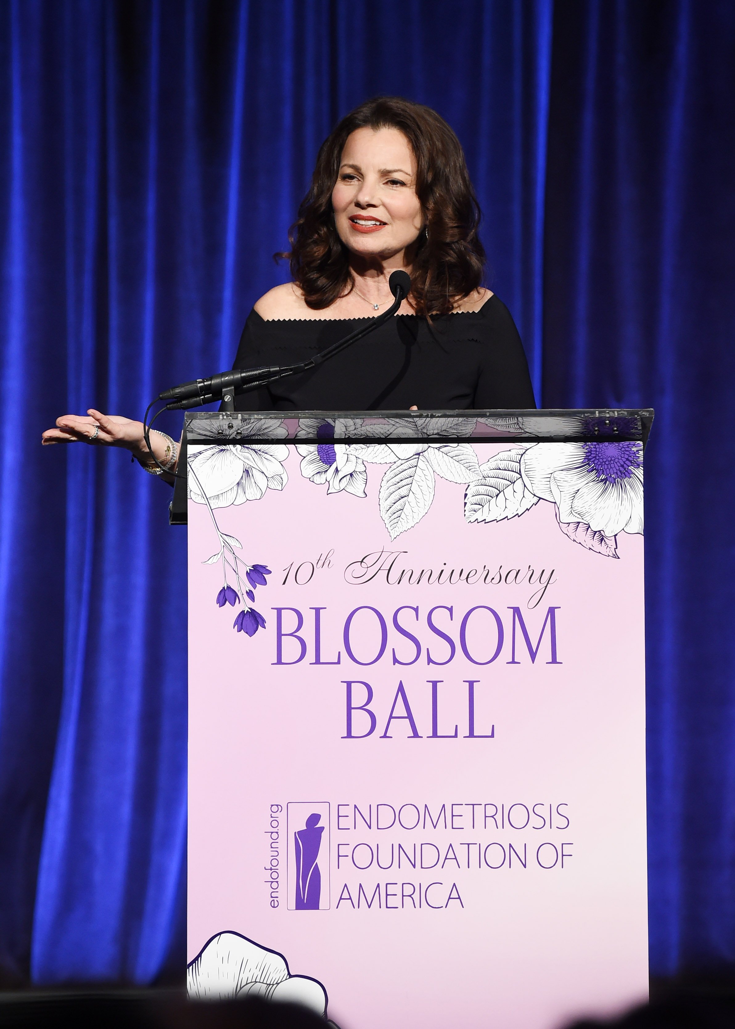 Fran Drescher at the Endometriosis Foundation Of America's 10th Annual Blossom Ball on May 08, 2019 | Photo: GettyImages