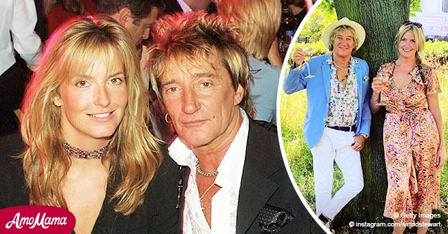 Rod Stewart and His Wife Penny Celebrate Their 13th Wedding Anniversary ...