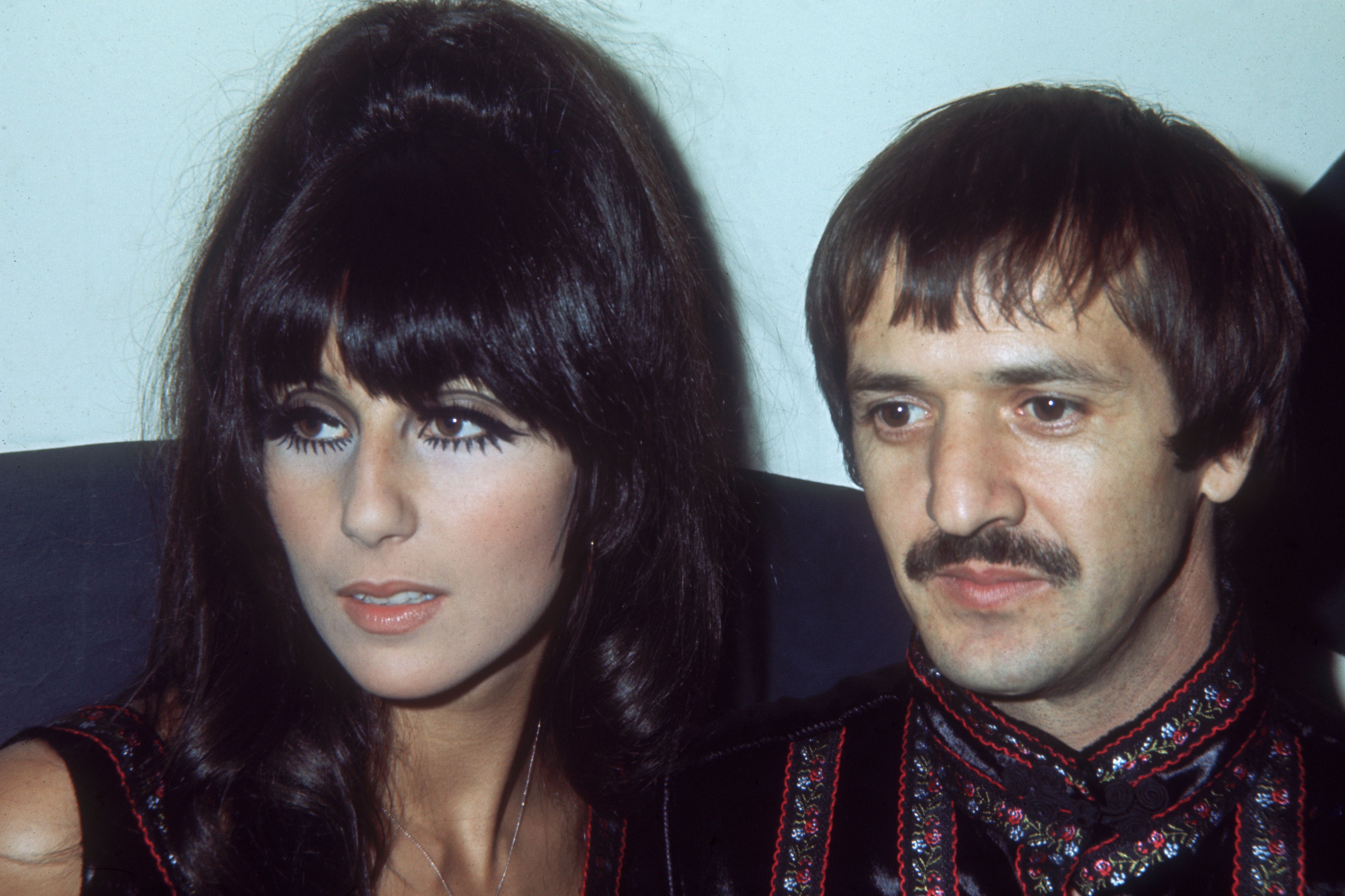 Singers Cher and Sonny Bono pictured on December 12, 1967 | Source: Getty Images