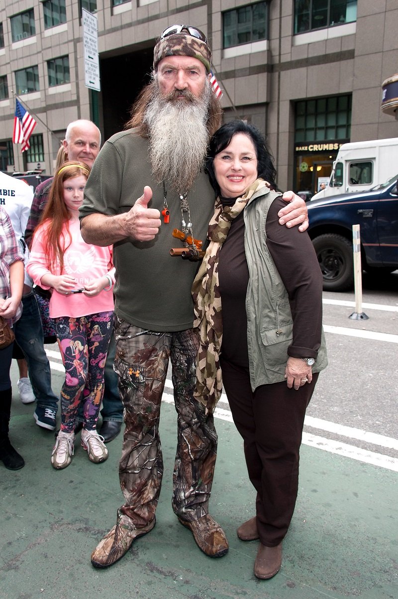 Phil Robertson and Kay Robertson on May 7, 2013 in New York City | Photo: Getty Images