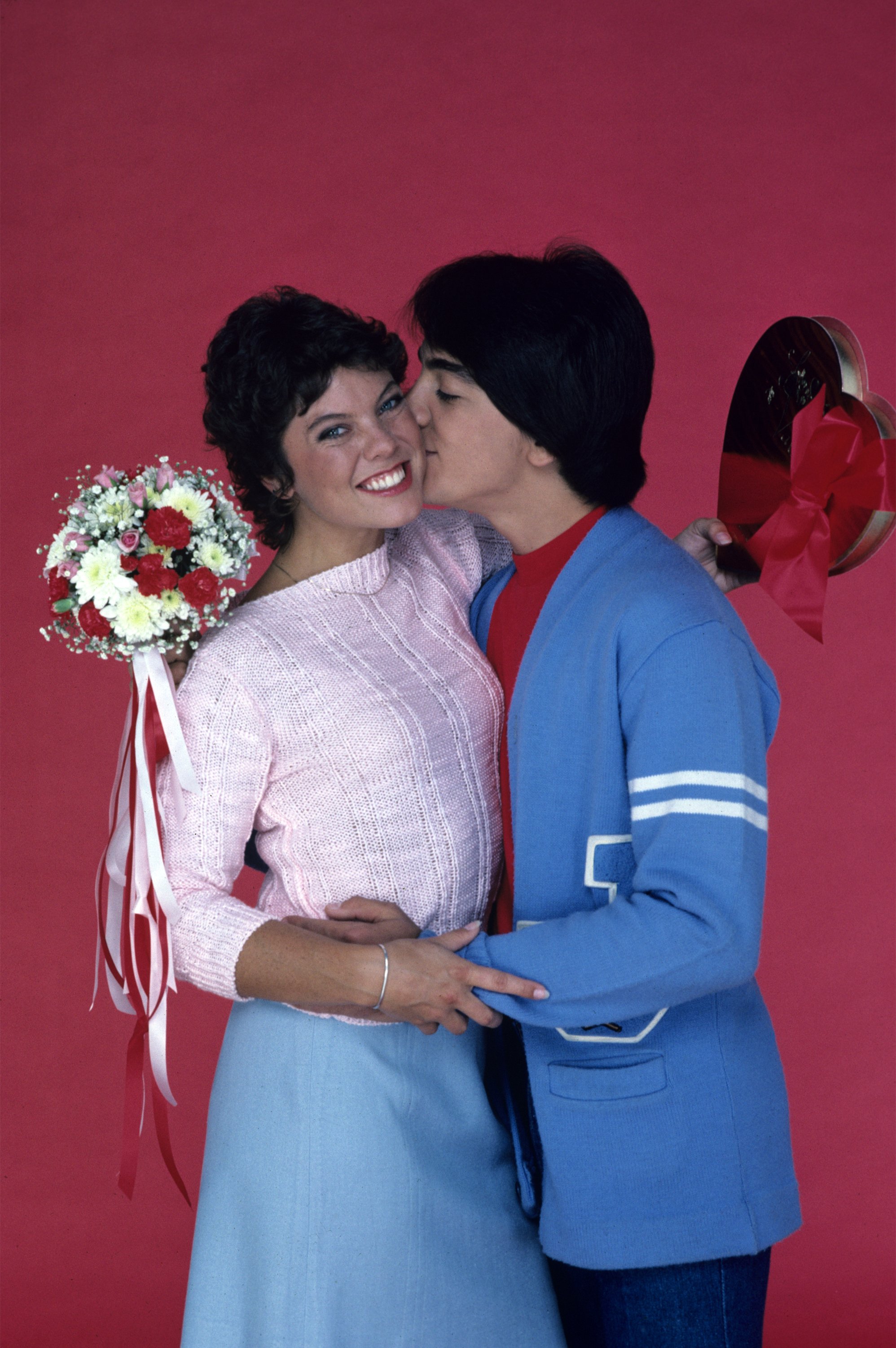 Erin Moran and Scott Baio on Season Nine of "Happy Days" October 6, 1981 | Source: Getty Images 