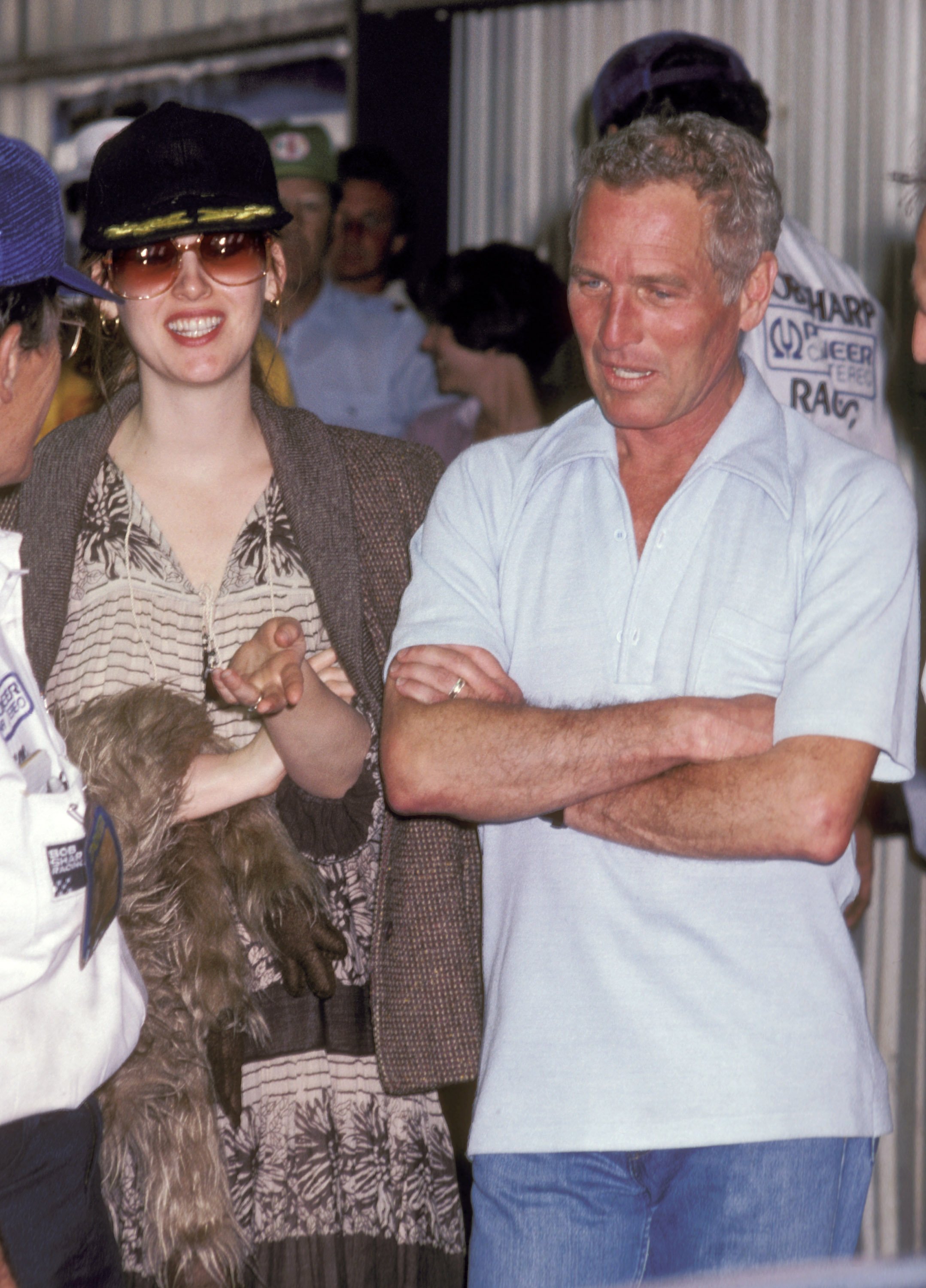 Paul Newman and Daughter Susan Newman. | Source: Getty Images