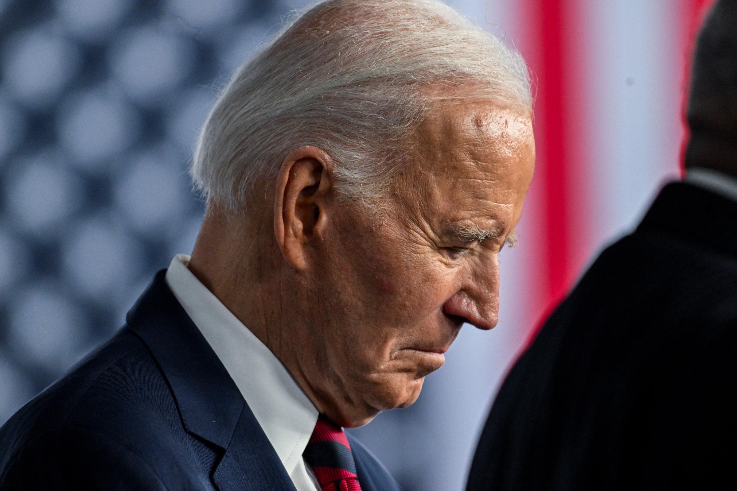 Joe Biden at the International African American museum in Charleston, South Carolina on January 19, 2025. | Source: Getty Images