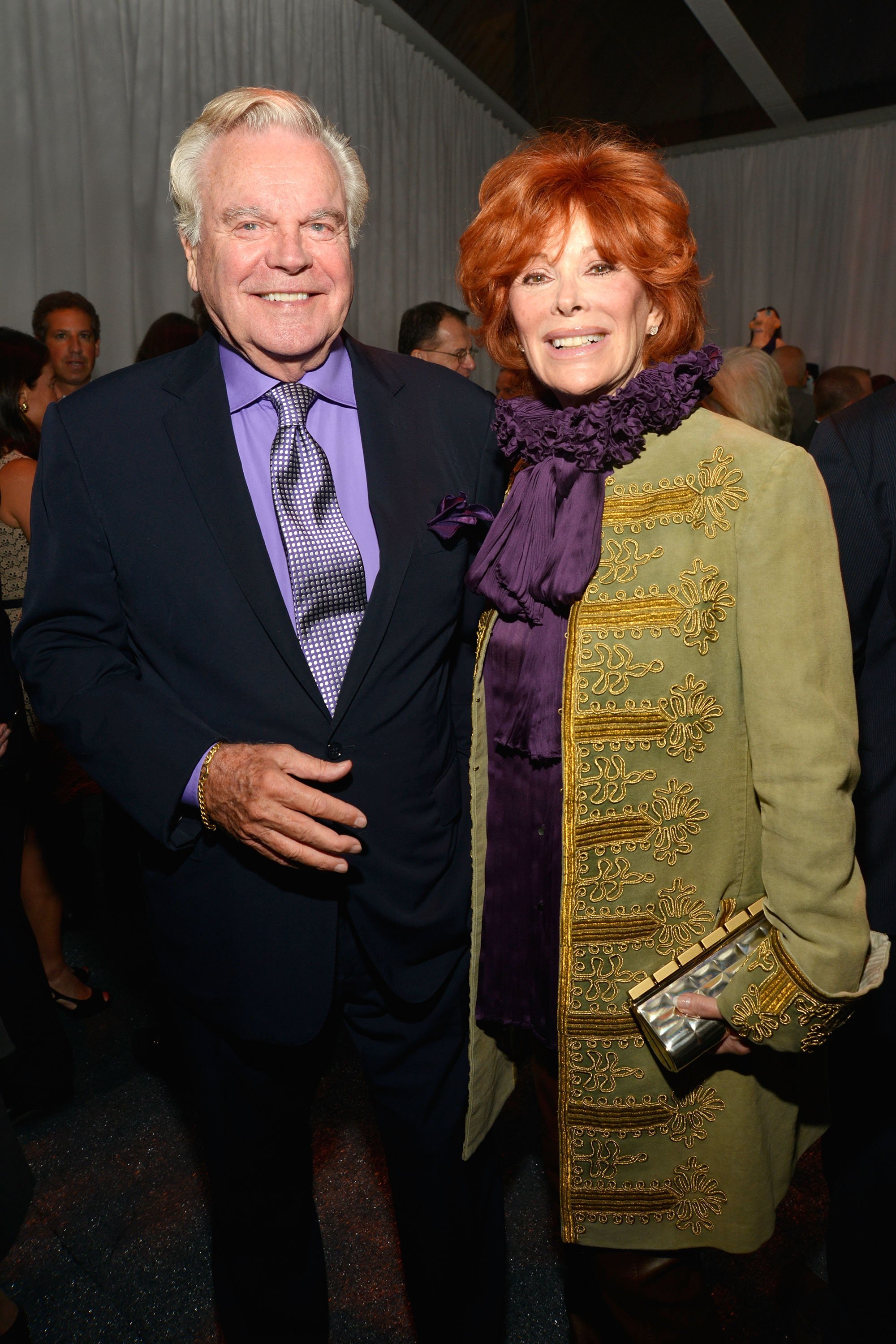 Robert Wagner and Jill St. John attend the Studio in a School's 35th Anniversary gala at Seagram Building on October 2, 2012, in New York City. | Source: Getty Images.