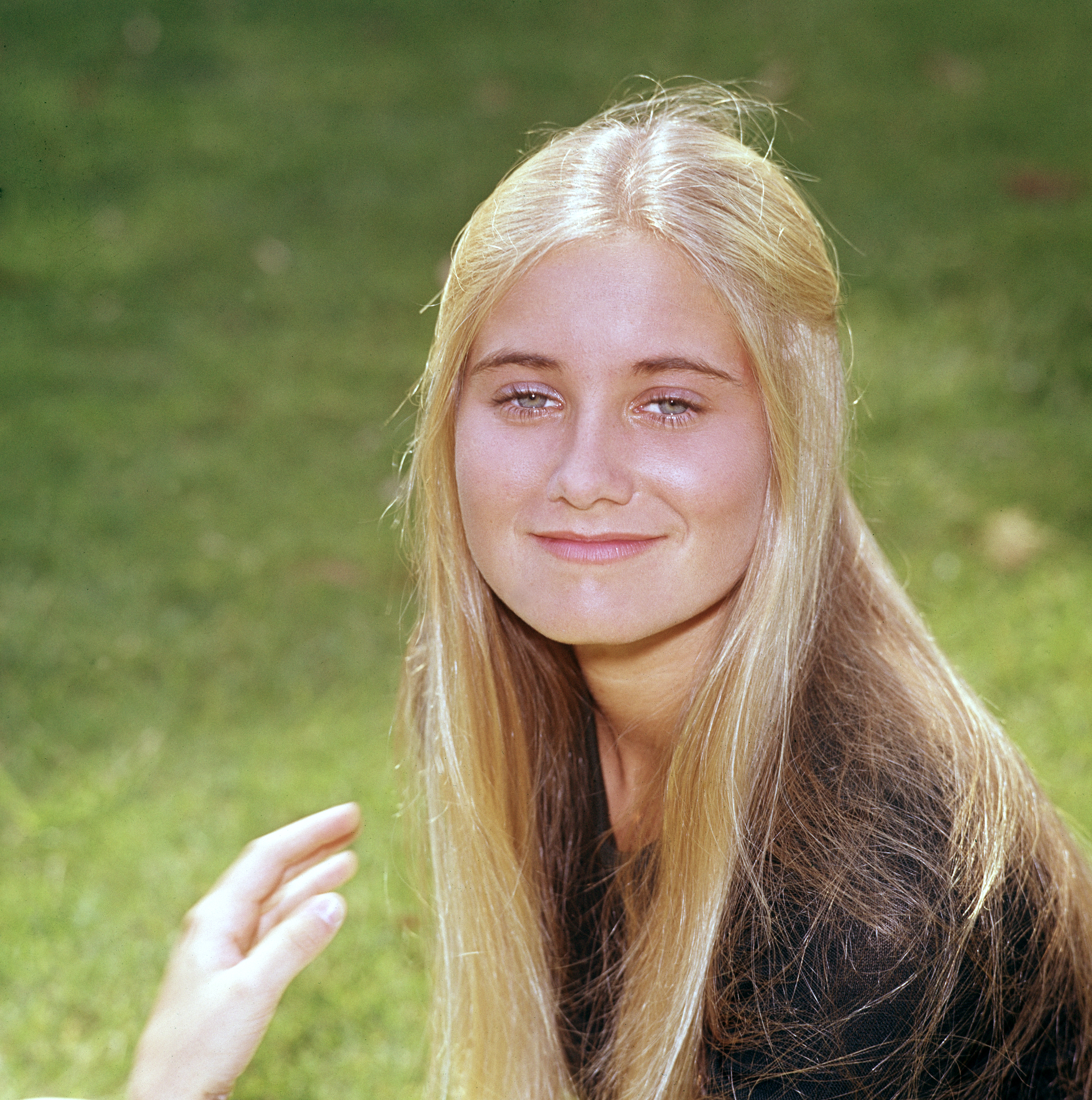 The actress on the set of "The Brady Bunch," 1969 | Source: Getty Images