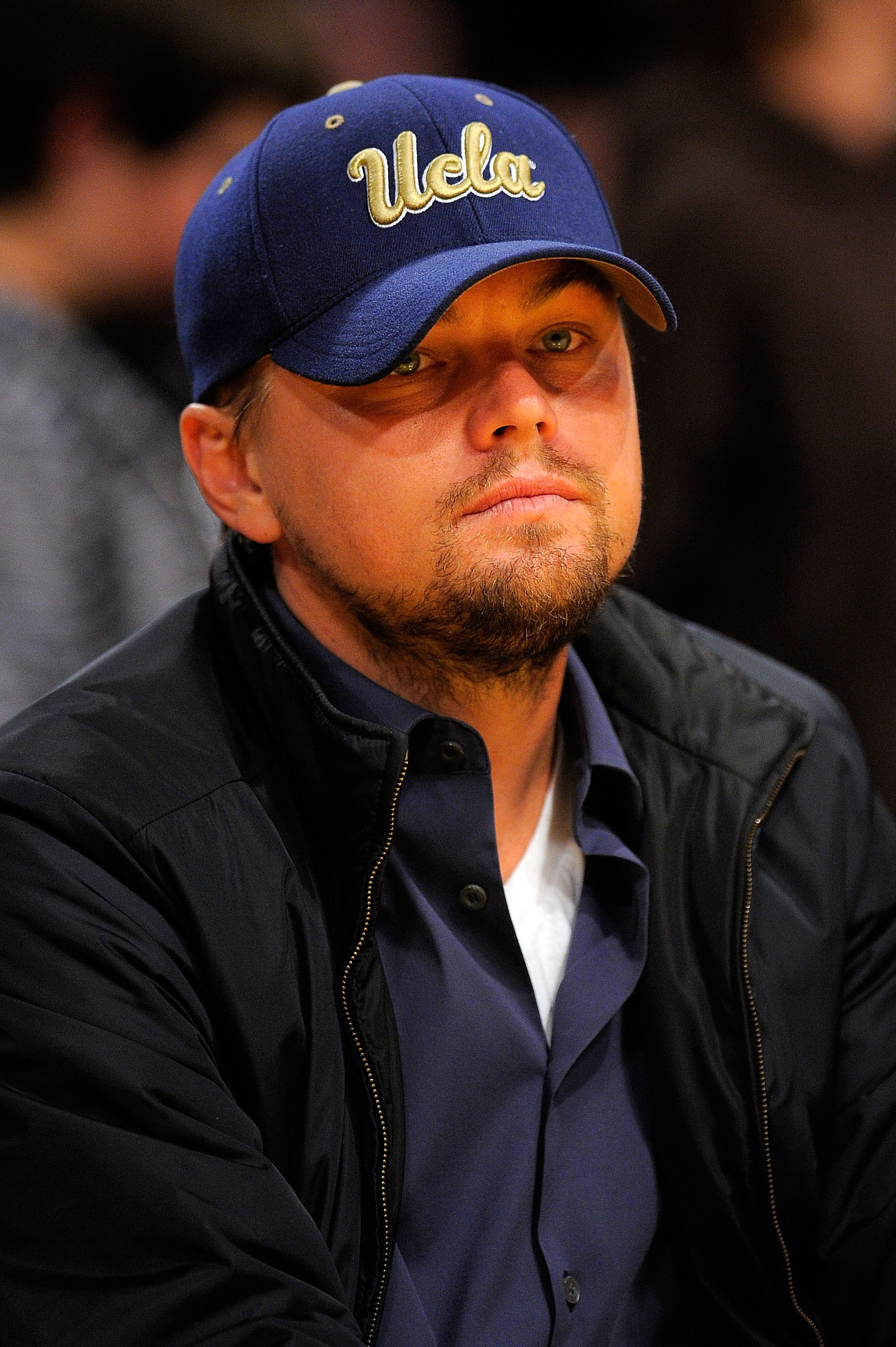 Leonardo DiCaprio spotted watching a basketball game between the Los Angeles Lakers and the Oklahoma City Thunder on April 27, 2010 in Los Angeles | Source: Getty Images