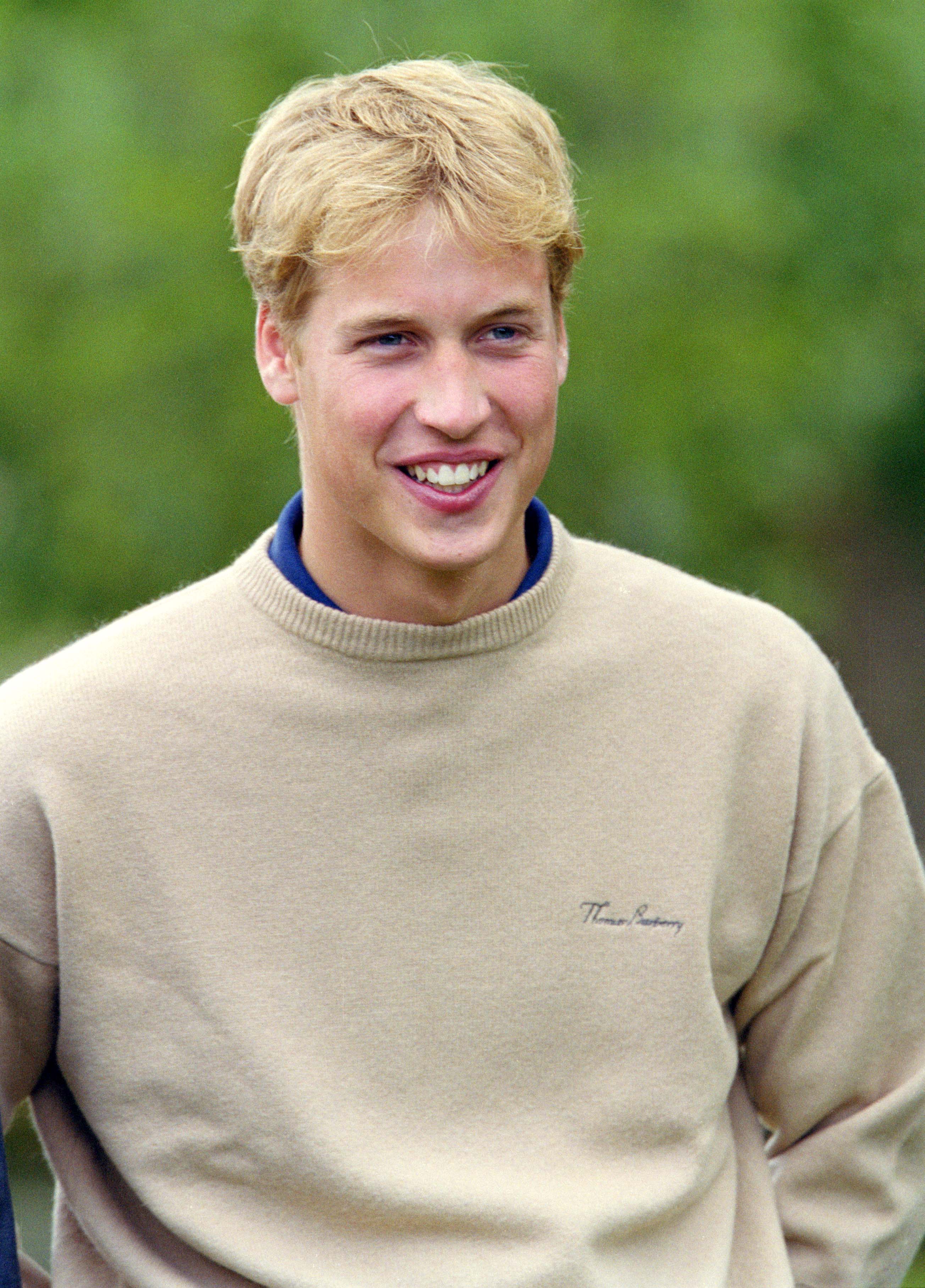 William, Prince of Wales attends a photocall during his gap year on September 29, 2000 | Source: Getty Images