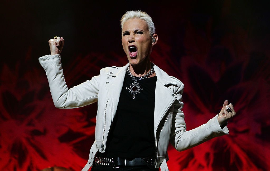 Marie Fredriksson de Roxette se produit sur scène lors de leur concert au Sydney Entertainment Centre le 16 février 2012 à Sydney, Australie. | Photo : Getty Images