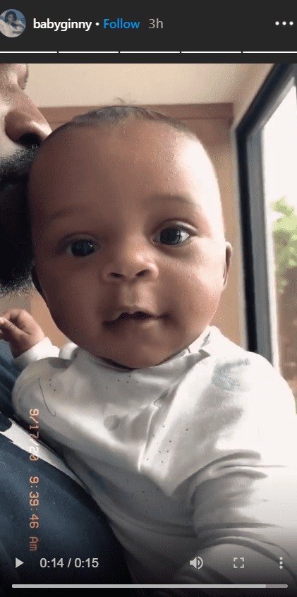 Pusha T's son Nigel Brixx makes faces for the camera | Photo: Instagram/Kingpusha