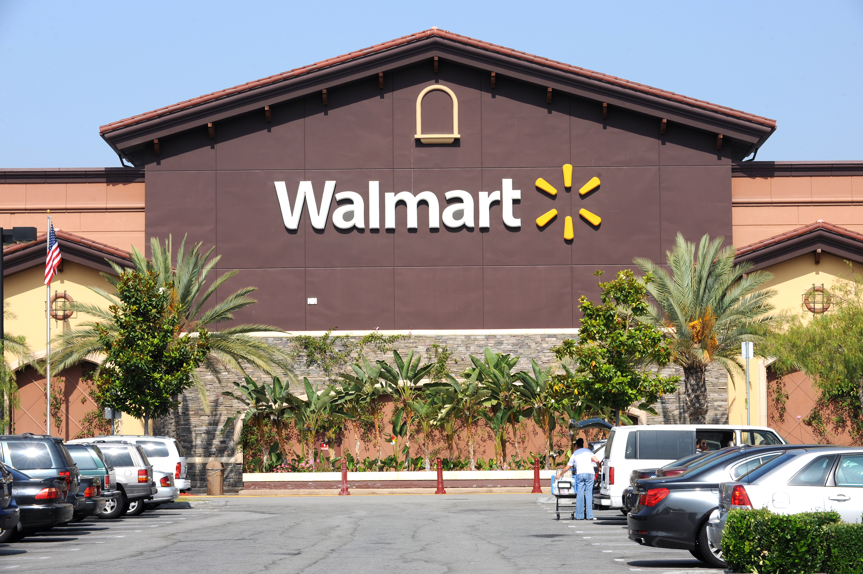 Walmart store exterior view taken in Rosemead, California, on June 1, 2012 | Source: Getty Images