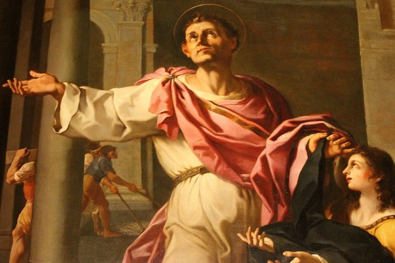 San Pamaquio se distinguió por su profunda piedad y generosidad con los pobres.| Fuente: Wikipedia San Pamaquio se distinguió por su profunda piedad y generosidad con los pobres.| Fuente: Wikipedia