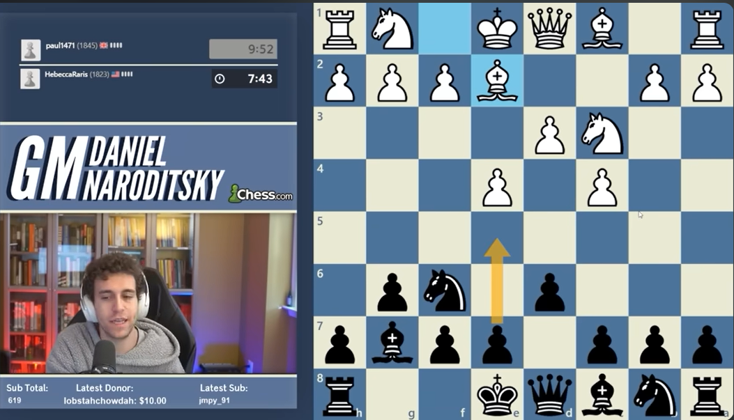 Daniel Naroditsky's hosting a speedrun chess episode on October 18, 2025 | Source: YouTube/Daniel Naroditsky