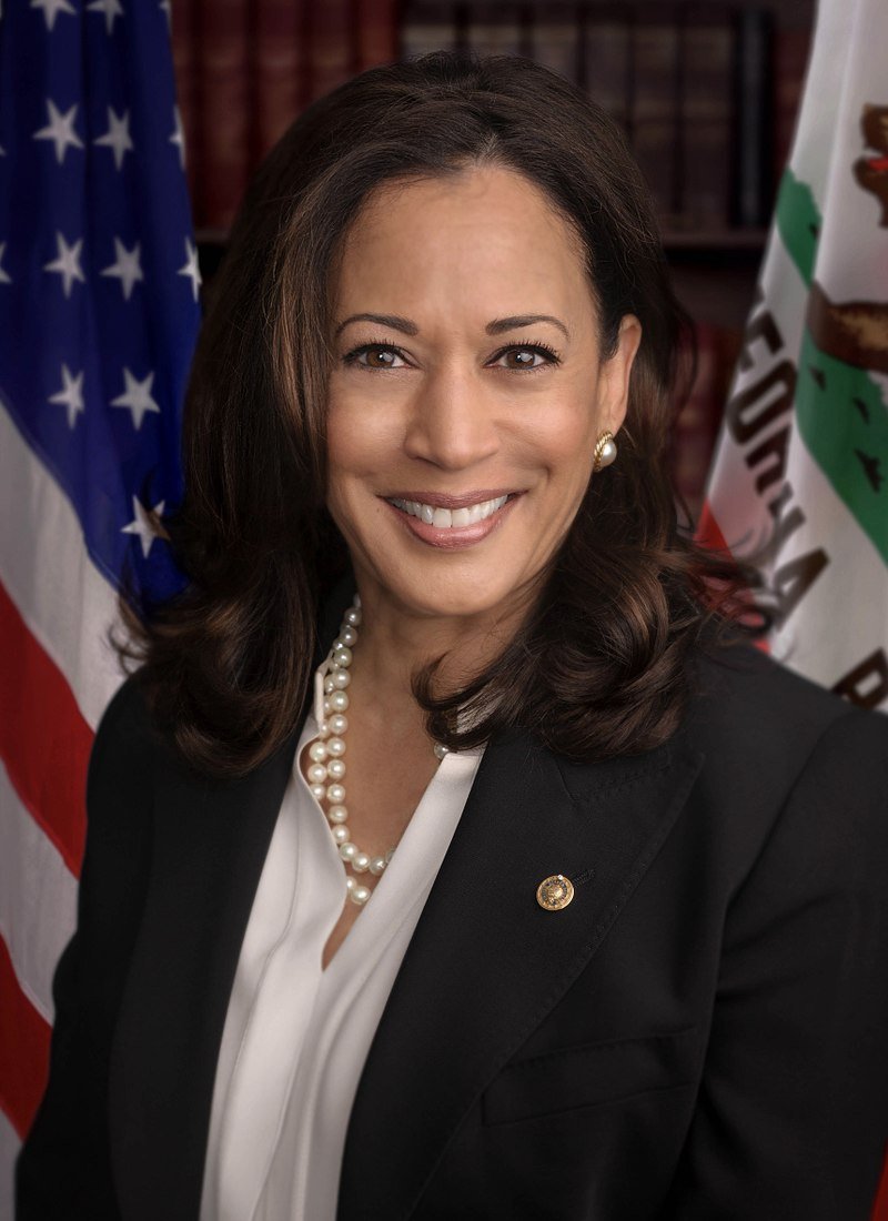 Kamala Harris, the Democratic Presidential candidate from California | Wikicommons