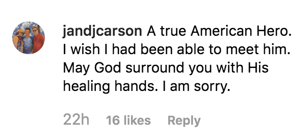 Fans show their support for a grieving Meghan McCain | Source: instagram.com/meghanmccain