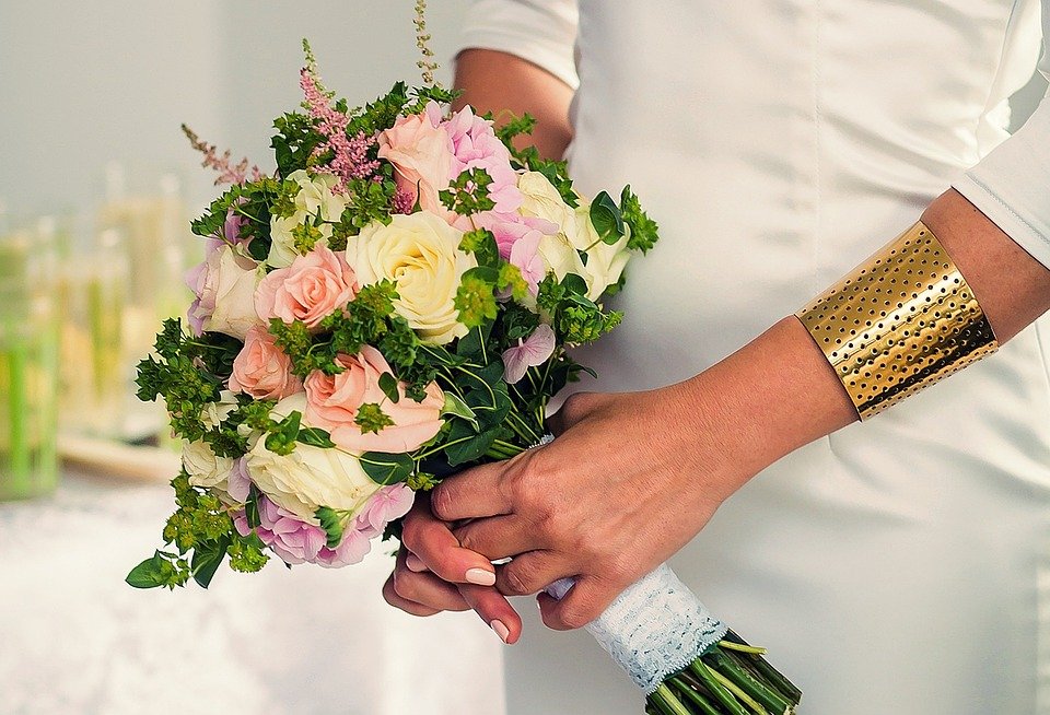 Buqué de novia-Imagen tomada de Pixabay
