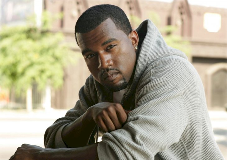  Kanye West photographed July 29, 2005 in Los Angeles, California. | Photo by Dan Tuffs/Getty Images