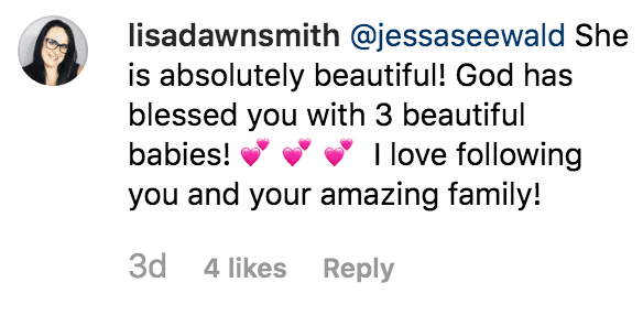 Fans welcome Jessa Seewald back to instagram | Source: instagram.com/jessaseewald