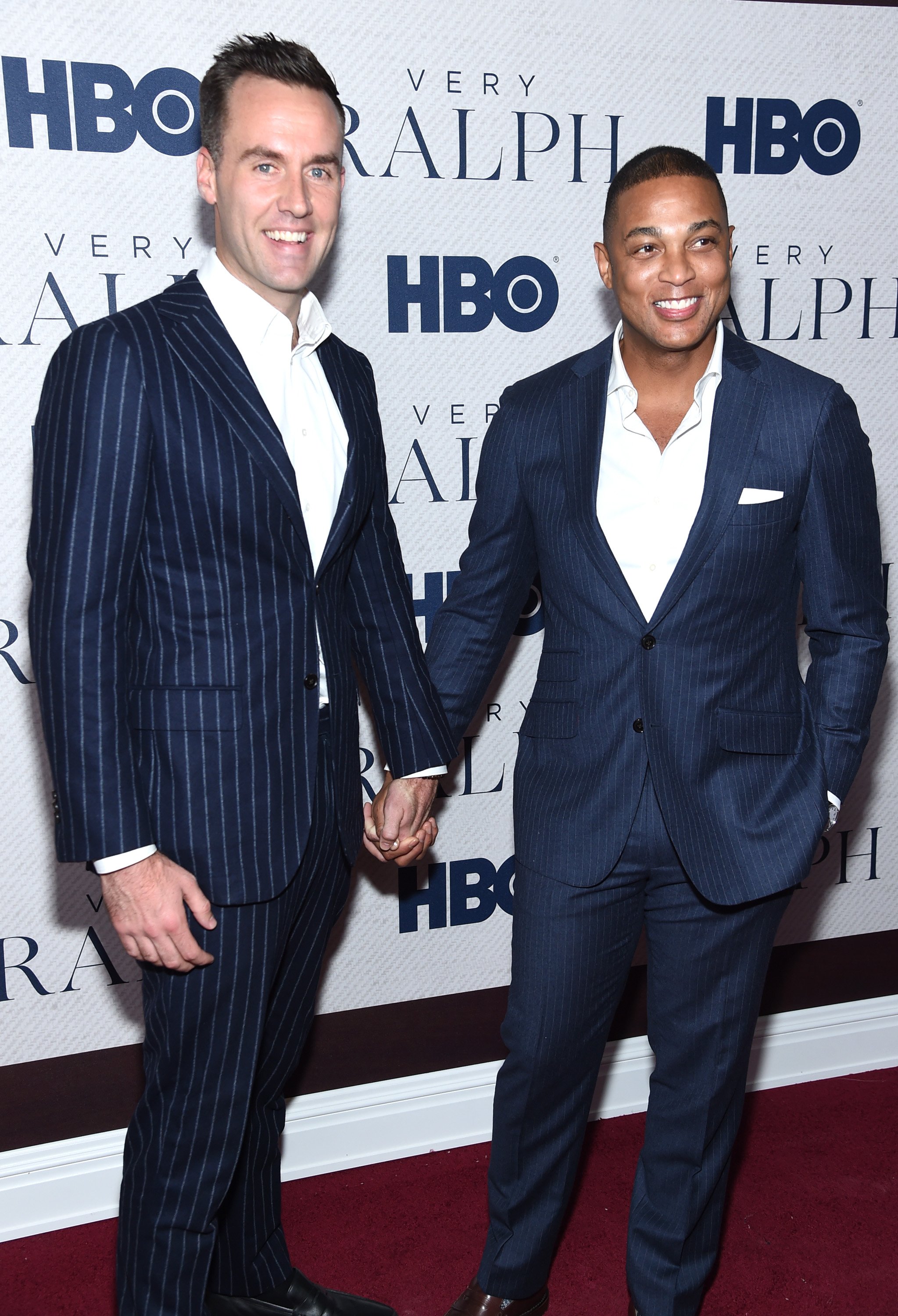 Tim Malone and Don Lemon at the HBO's "Very Ralph" World Premiere on October 23, 2019, in New York City.  | Source: Getty Images