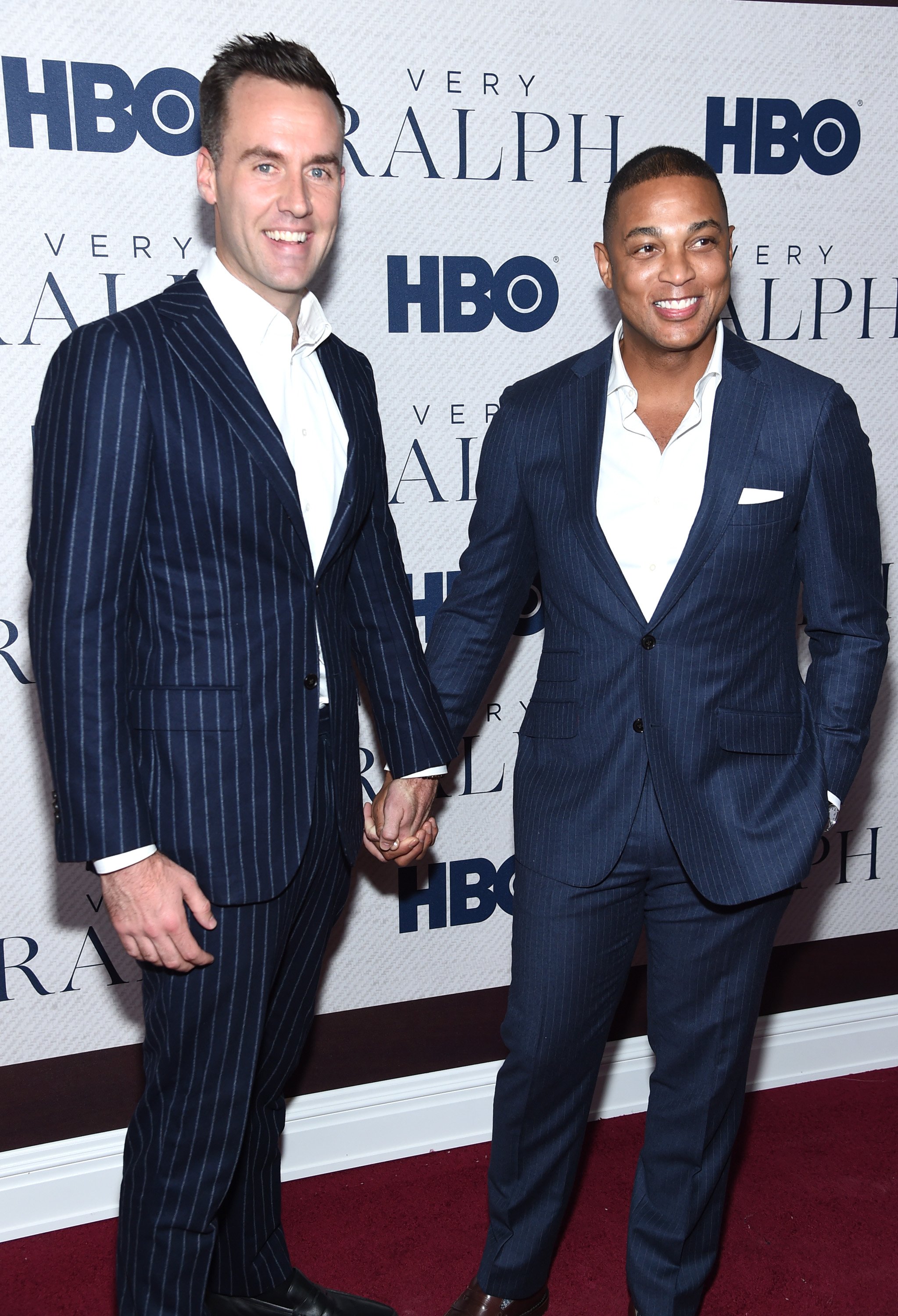 Tim Malone and Don Lemon at the HBO's "Very Ralph" World Premiere on October 23, 2019, in New York City. | Source: Getty Images