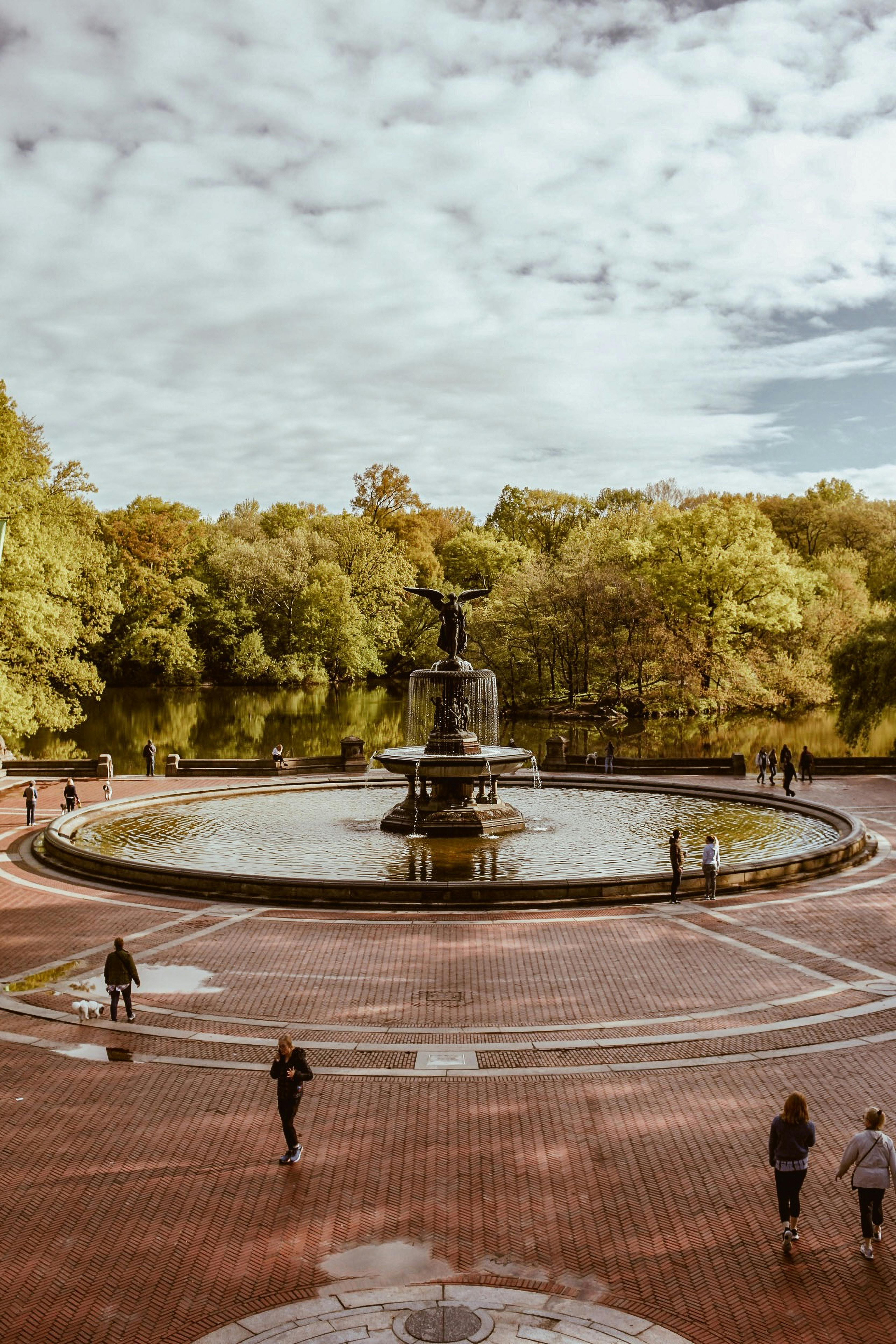 A fountain in Central Park, New York | Source: Pexels