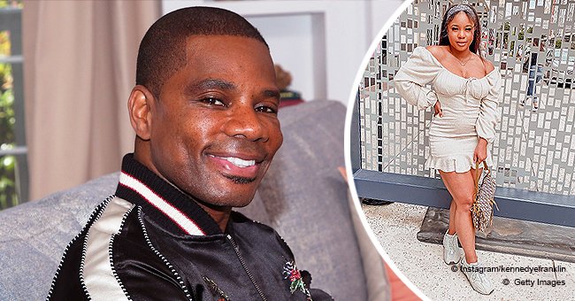 Kirk Franklin's Daughter Kennedy Looks All Grown up in a Low-Cut Dress
