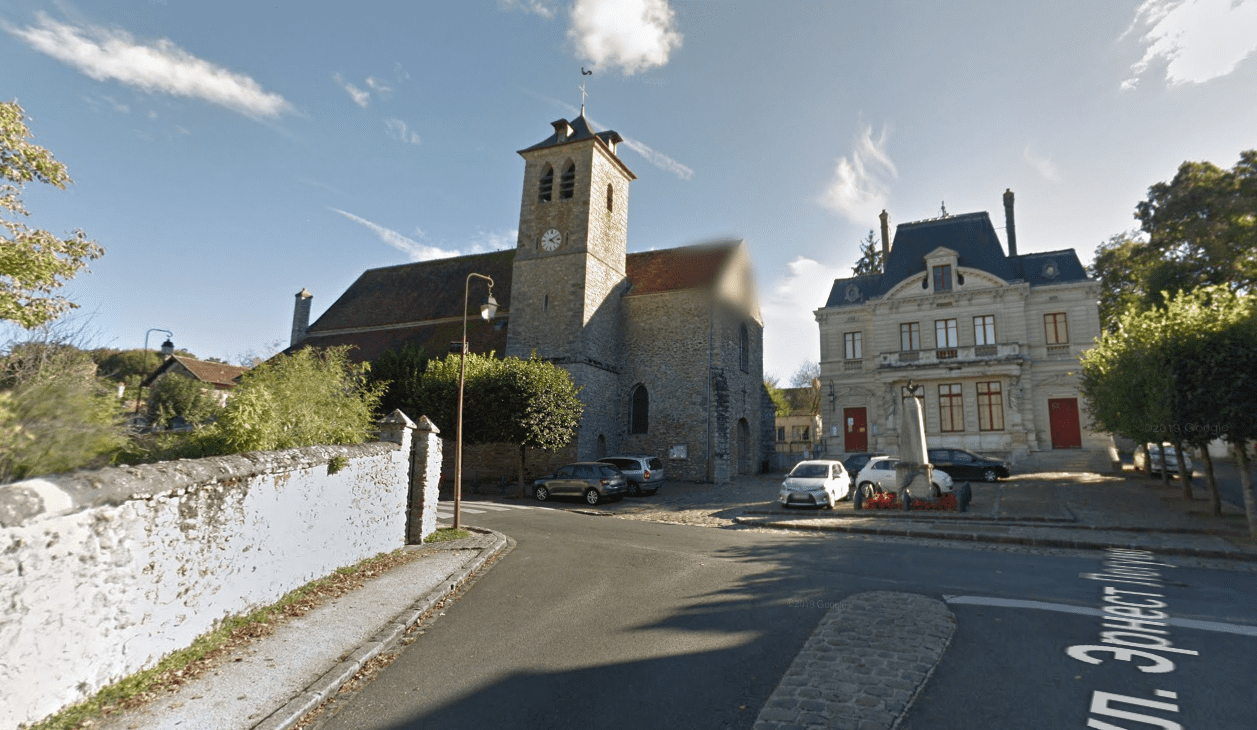 Eglise Saint-Sulpice de Seine-PortGoogle. | Photo : Street View