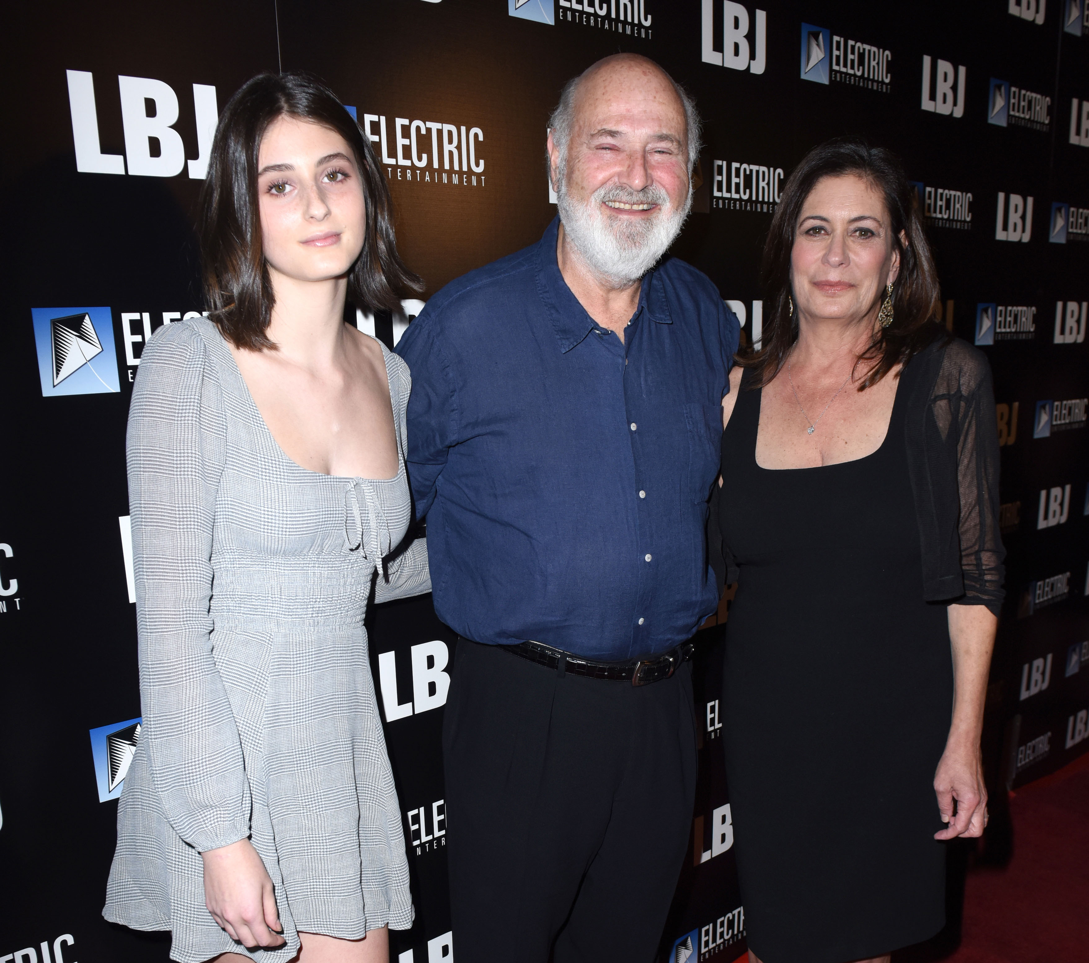 Romy, Rob and Michele Reiner attend the Los Angeles Premiere of "LBJ" at ArcLight Hollywood in California on October 24, 2017. | Source: Getty Images