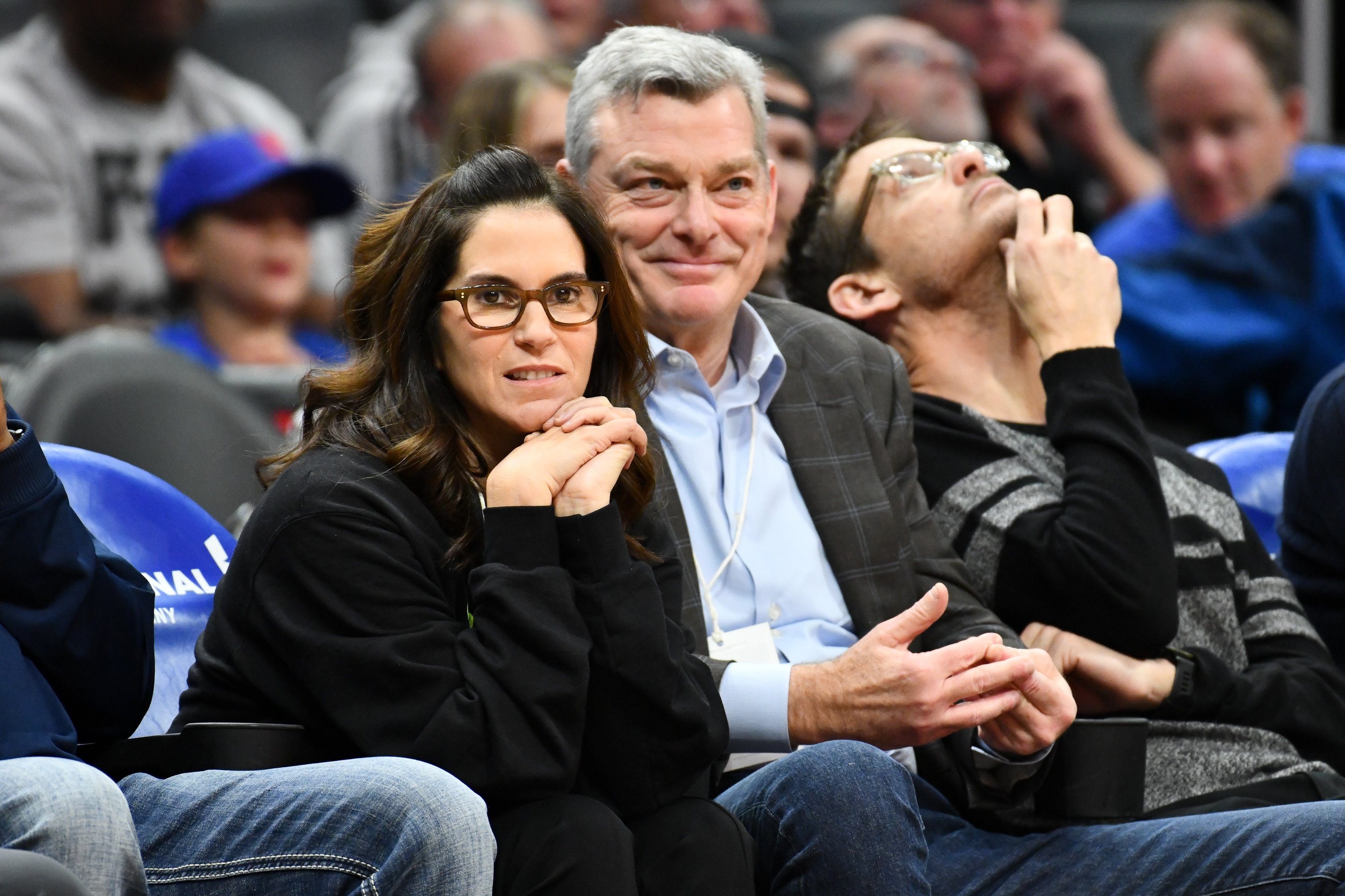ami Gertz and Antony Ressler attend a basketball game between the Los Angeles Clippers and the Atlanta Hawks at Staples Center on January 28, 2019. | Source: Getty Images