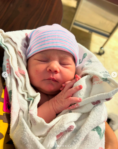 Ahna Cameron Bower's new baby, posted on August 1, 2024 | Source: Instagram/kirkcameronofficial