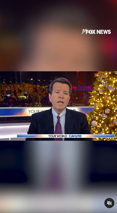 Neil Cavuto announcing his departure from Fox News Channel on December 20, 2024 | Source: Instagram/foxnews