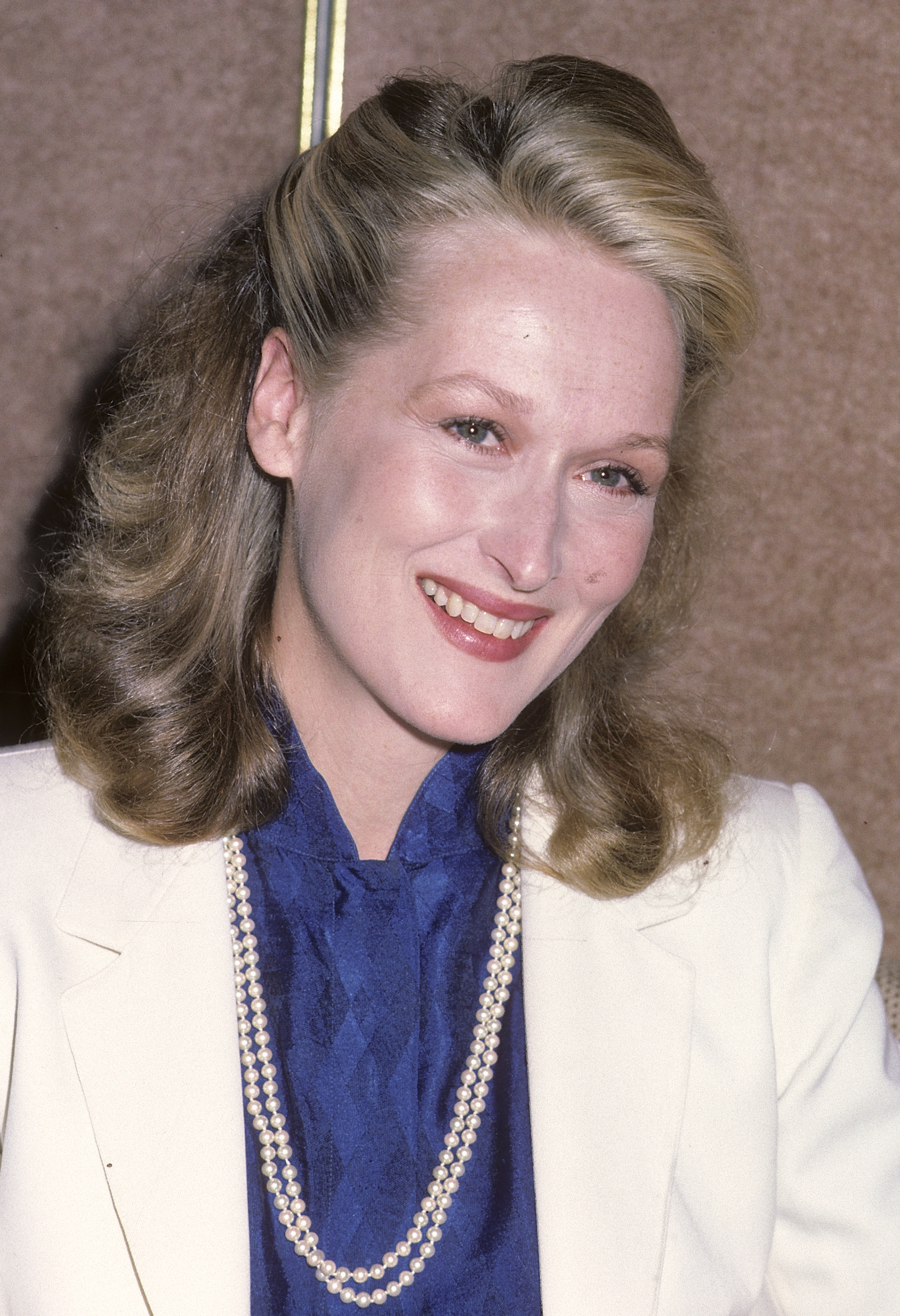Meryl Streep attends the Ninth Annual NATO/ShoWest Convention on November 3, 1983 | Source: Getty Images