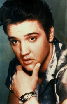 Elvis Presley posing for a studio portrait, undated picture. | Photo: Getty Images