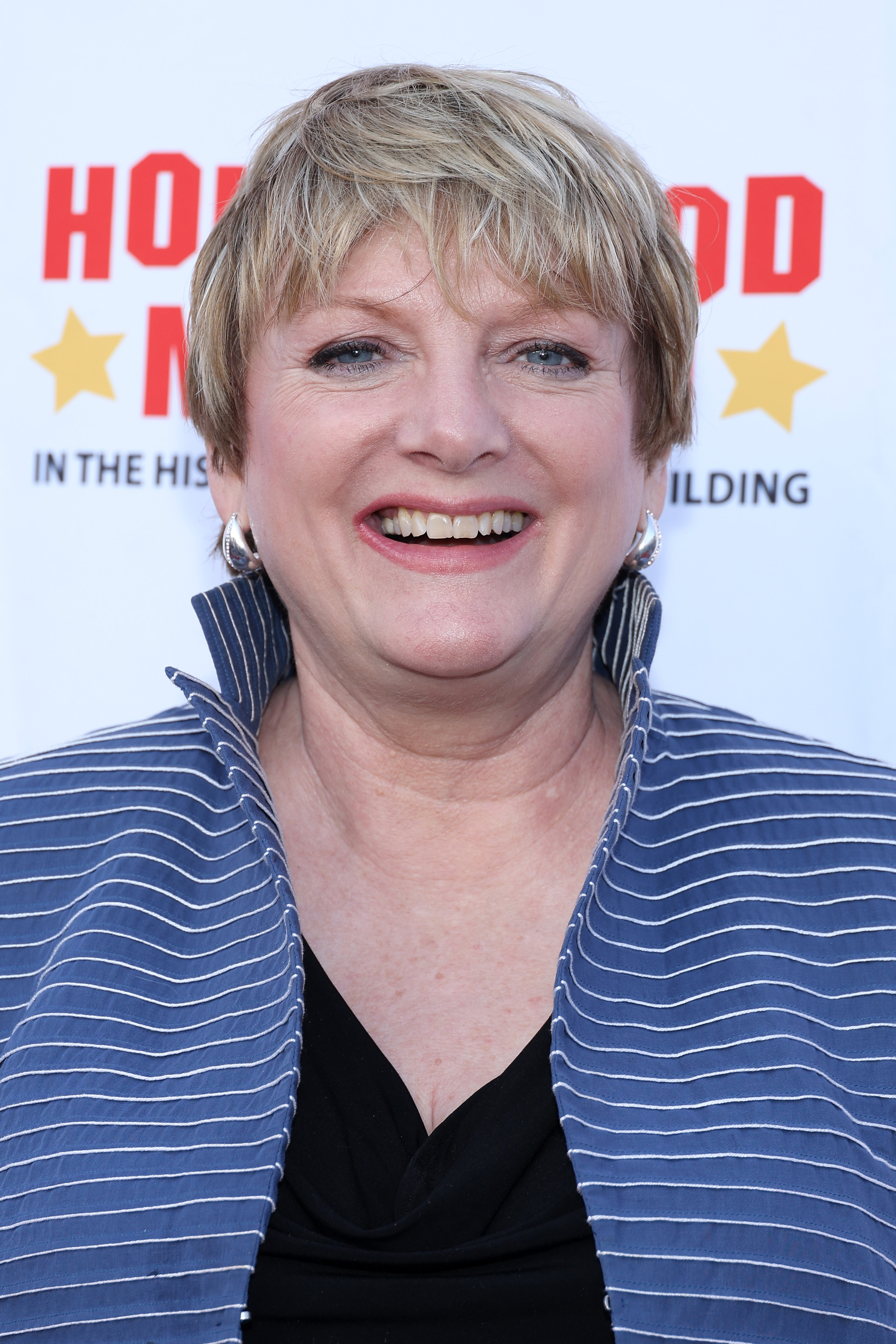 Alison Arngrim attends the "Little House On The Prairie" photocall on June 15, 2024 | Source: Getty Images