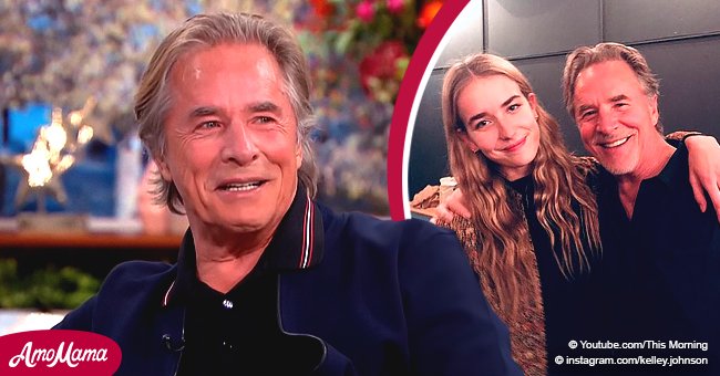 Don Johnson Of Miami Vice Fame Poses With Daughter Grace In Photo 