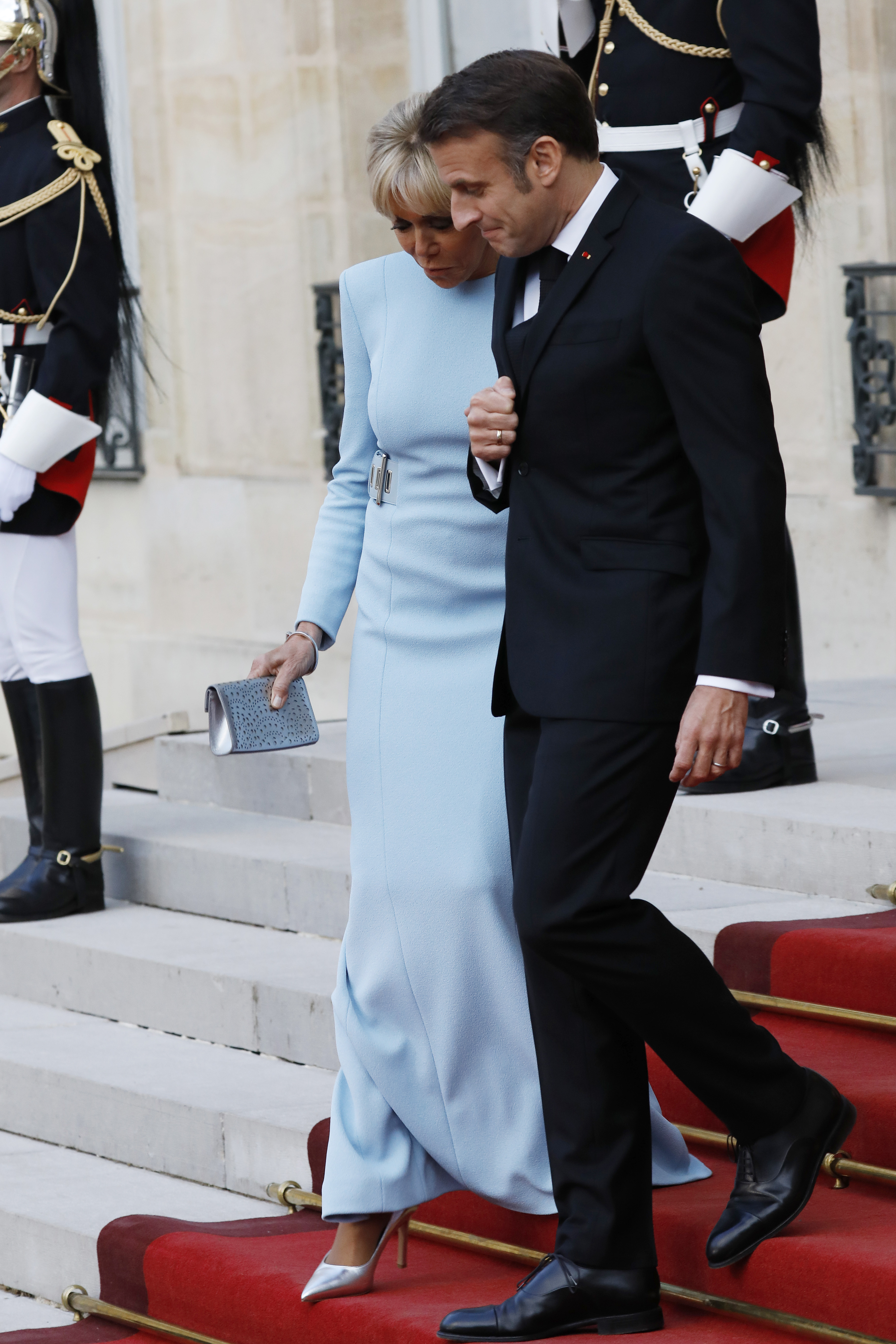 Brigitte and Emmanuel descended the steps of the Élysée Palace ahead of a state dinner for the Chinese president's visit to France on May 6, 2024. Nearly two decades after first defying convention, their relationship has transformed from a whispered scandal into one of the most visible partnerships in global politics.