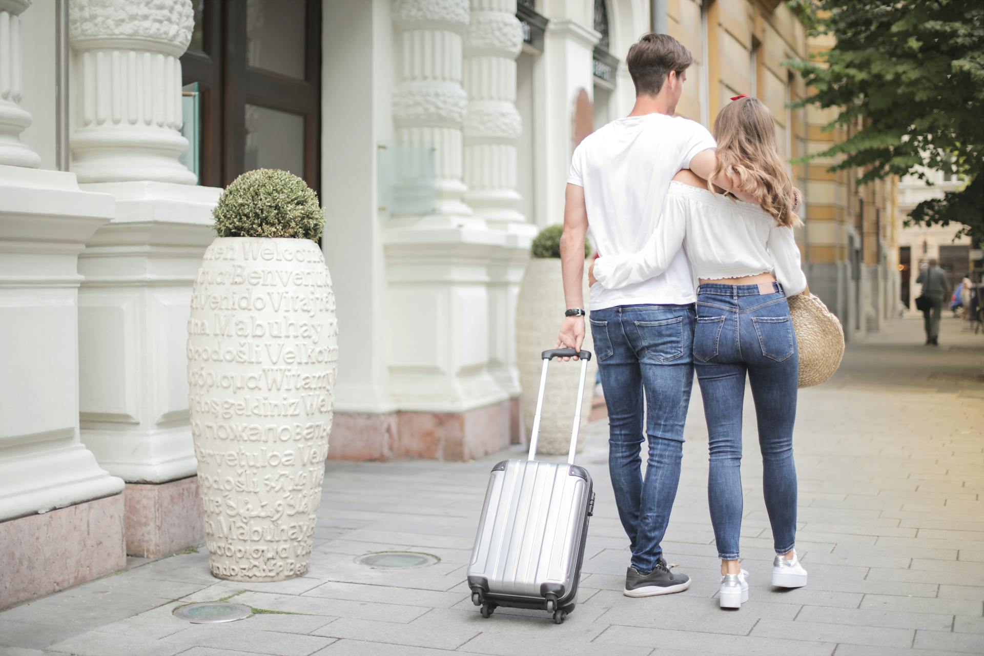 A couple on their honeymoon | Source: Pexels