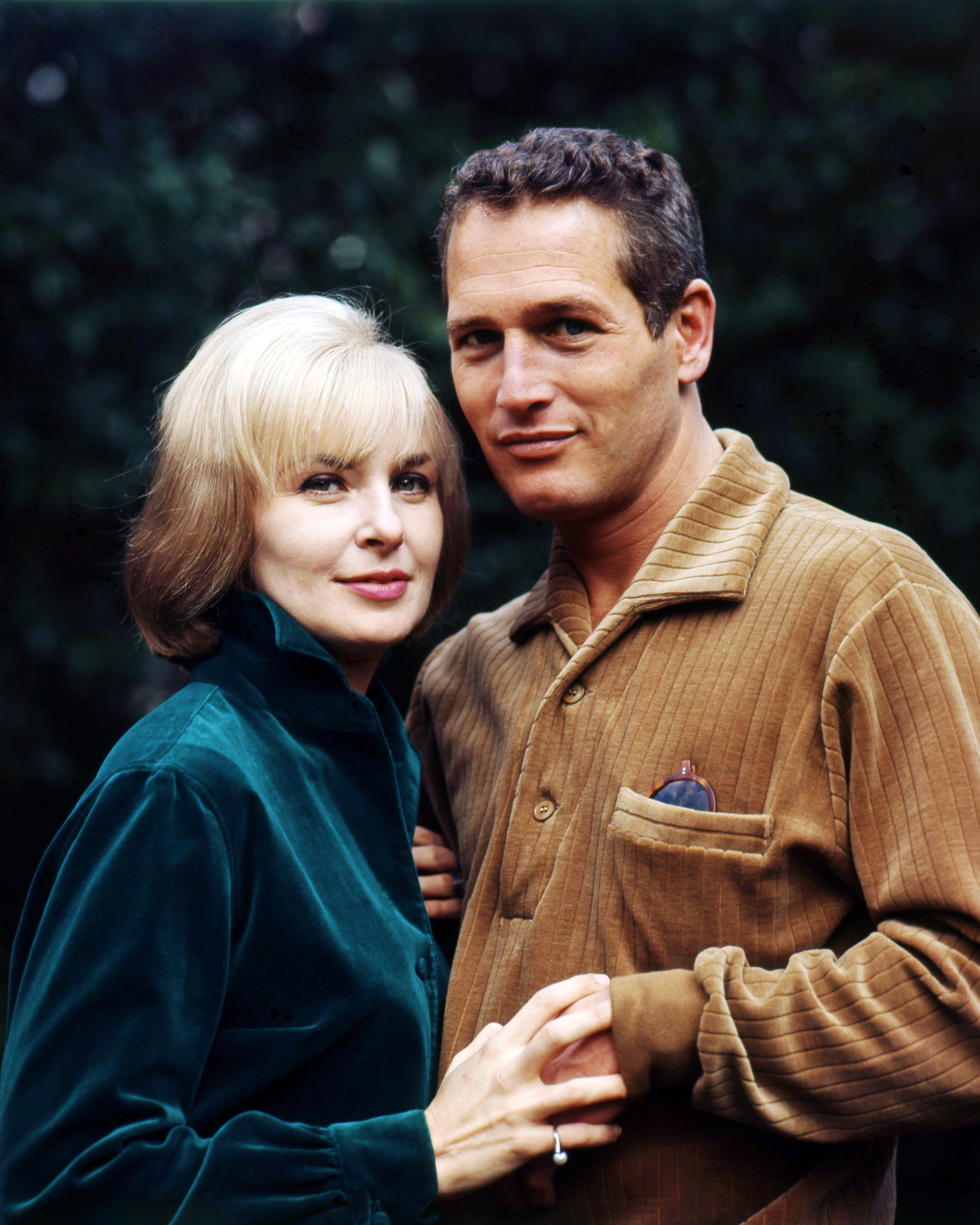 Joanne Woodward and Paul Newman photographed 1965. | Source:Getty Images