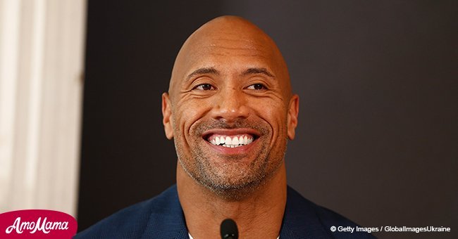 Dwayne 'The Rock' Johnson says some sweet words to his baby daughter that will melt your heart