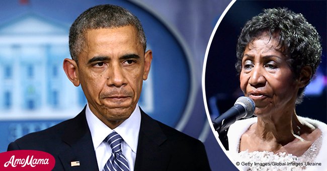 Barack Obama breaks his silence over Aretha Franklin's death