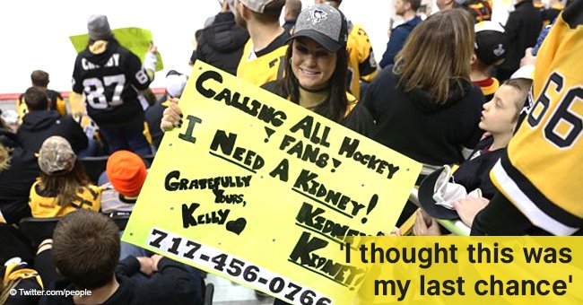 Hockey fan receives life-saving kidney transplant after homemade sign at NHL game goes viral