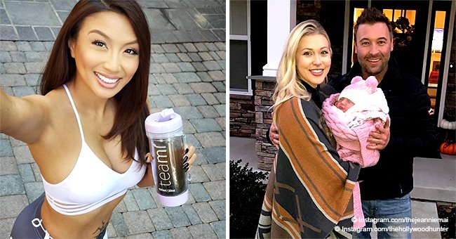 Jeannie Mai flaunts flat tummy & tattoo in workout outfit after ex-husband shared pic of new family