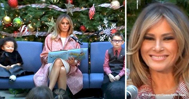 Melania Trump praised for reading to kids in video during Christmas visit to children's hospital