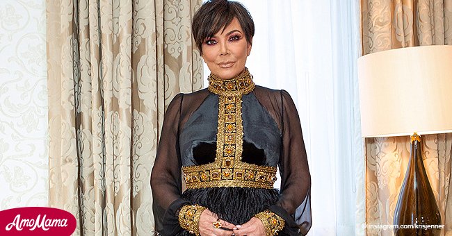 Kris Jenner stuns with feather-embellished skirt arriving at Met Gala with beau