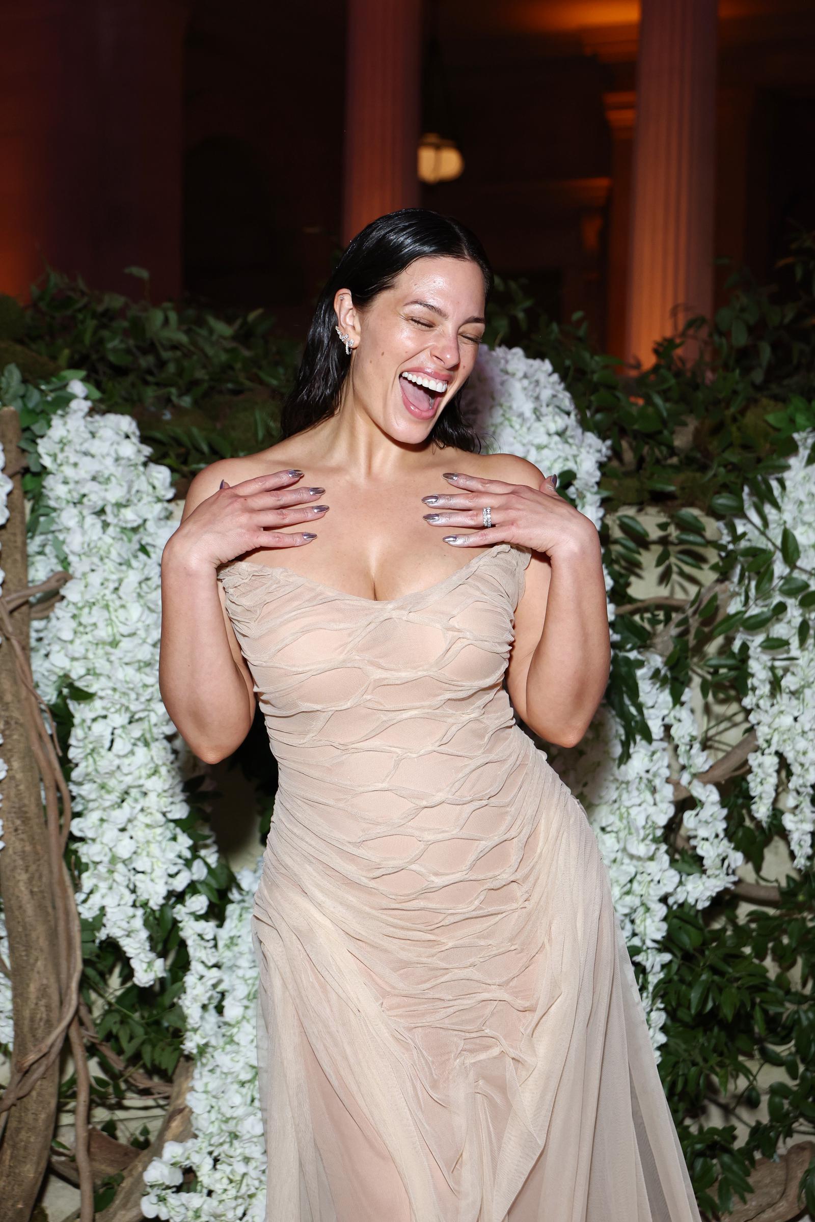Ashley Graham at The Met Gala Celebrating "Costume Art" held at The Metropolitan Museum of Art on May 4, 2026 in New York | Source: Getty Images