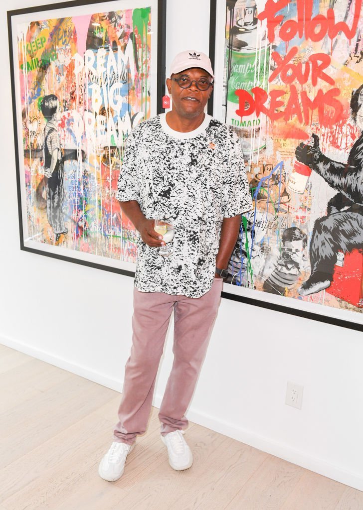 Actor Samual L. Jackson attends "Mr. Brainwash" Solo Exhibit Launch at Taglialatella Galleries | Photo: Getty Images