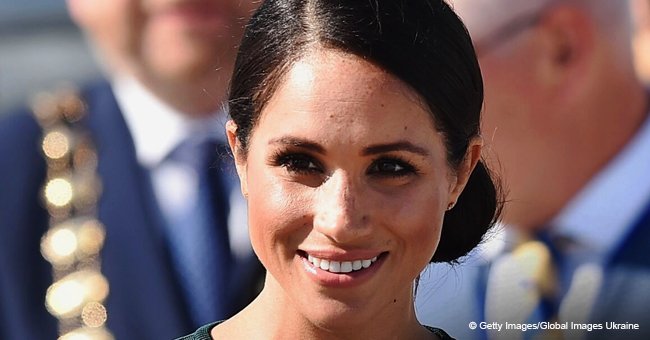 Meghan Markle turns heads in fitting blue dress & matching heels at recent event